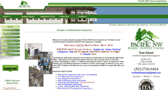 Desktop Screenshot of portlandinspector.com
